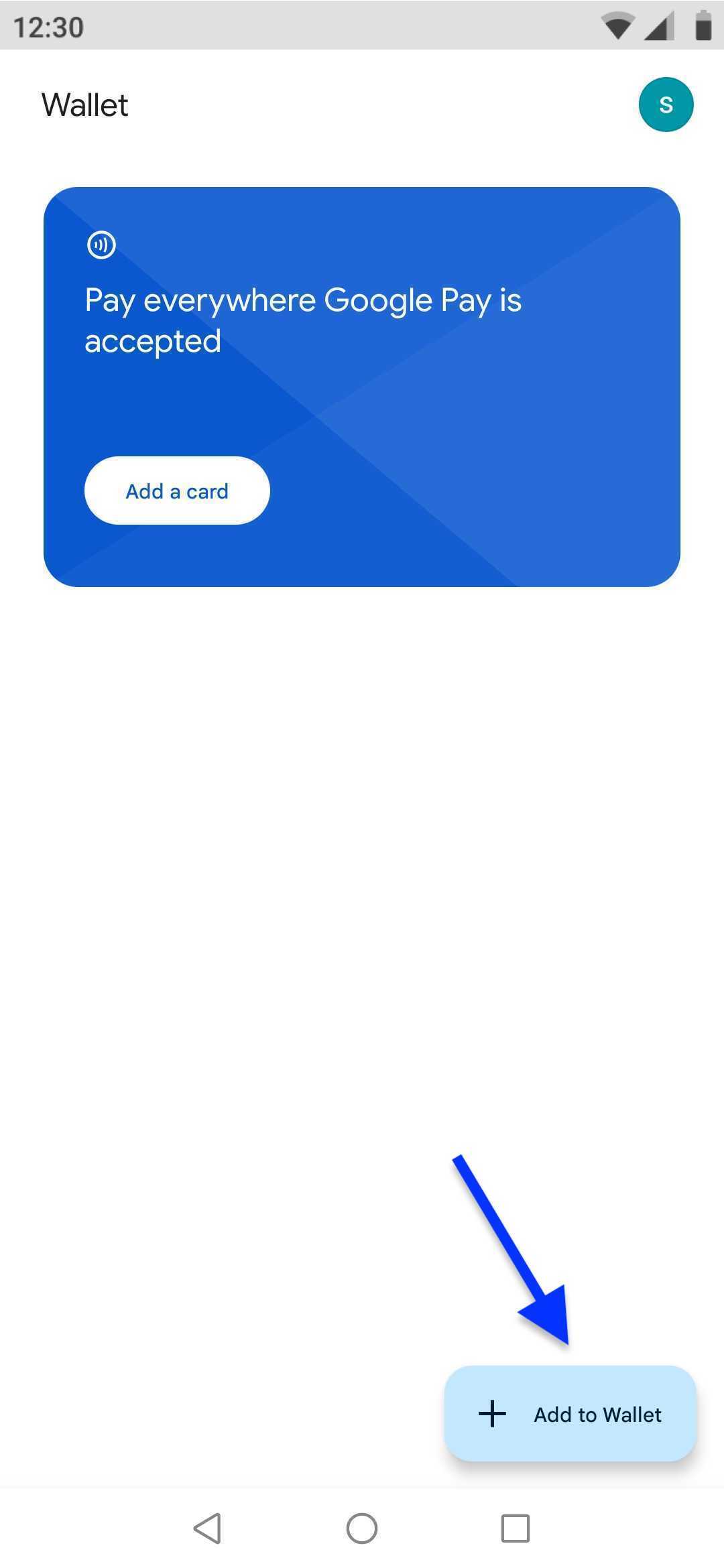 How to add a card to Google Wallet 