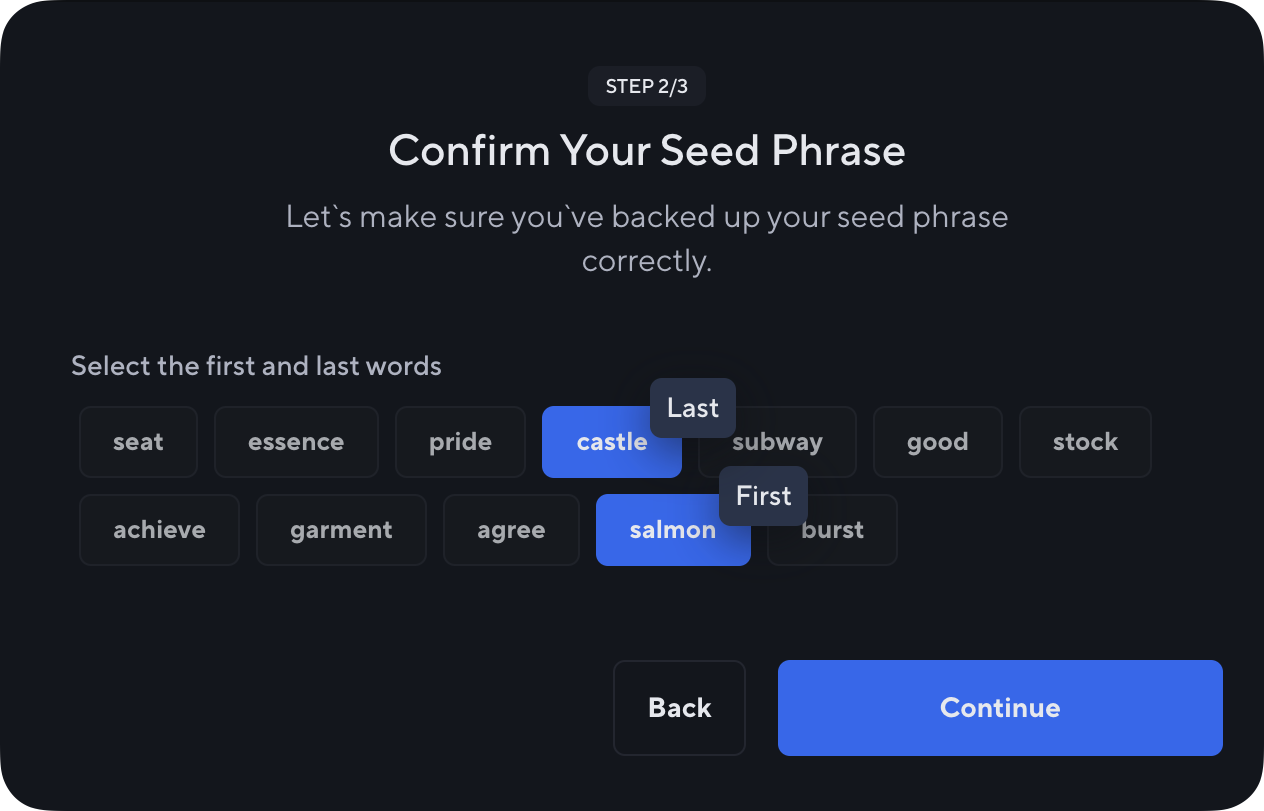 How to create a crypto non-custodial Nexo Wallet and Identity • Nexo