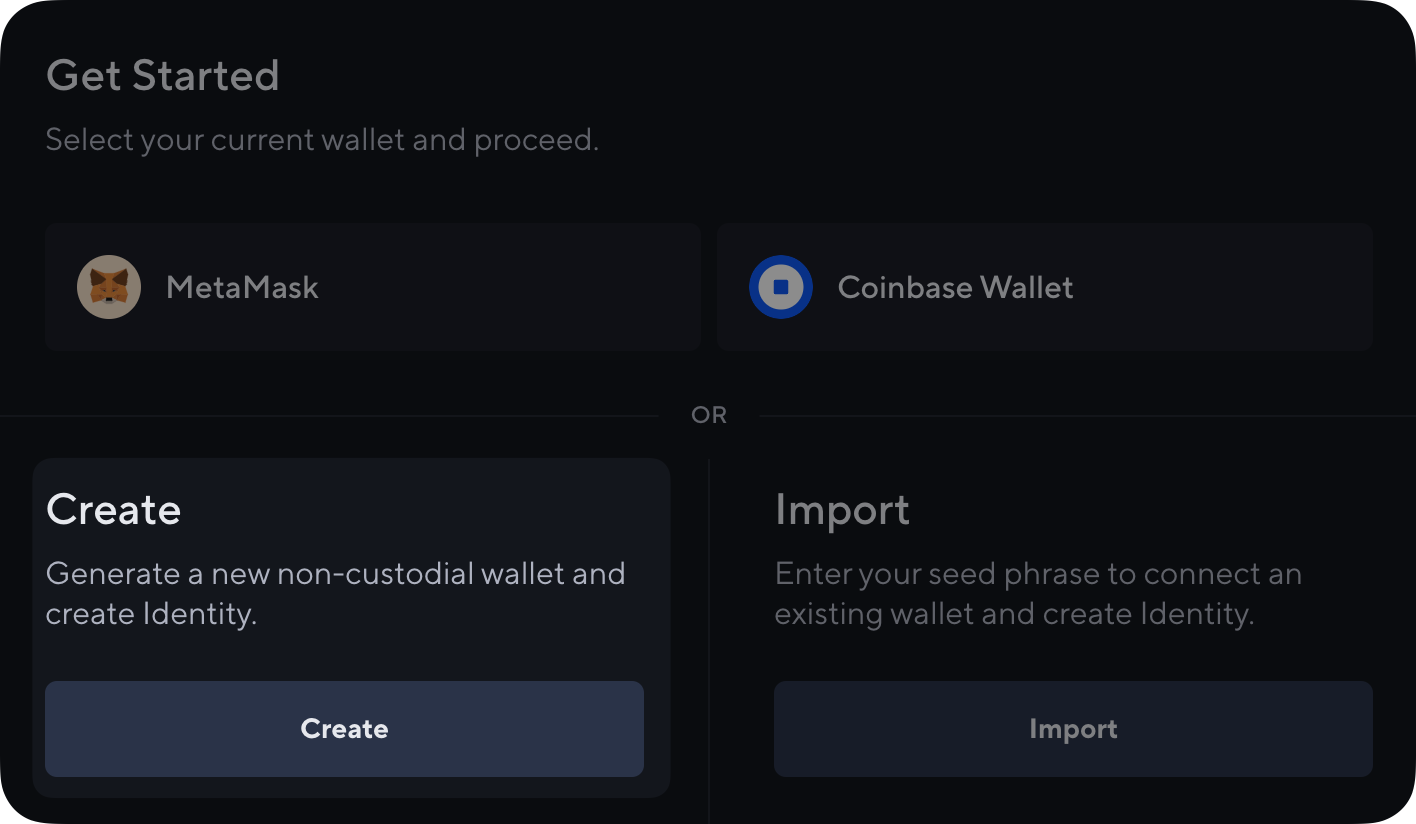 How to create a crypto non-custodial Nexo Wallet and Identity • Nexo