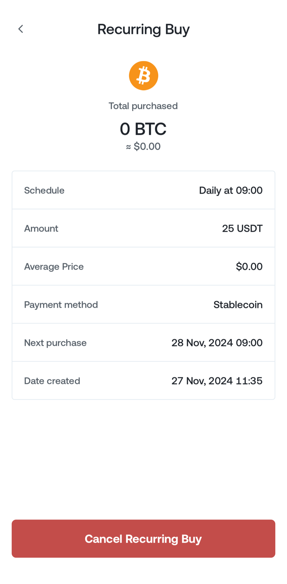 How do I set up Recurring Buys • Nexo