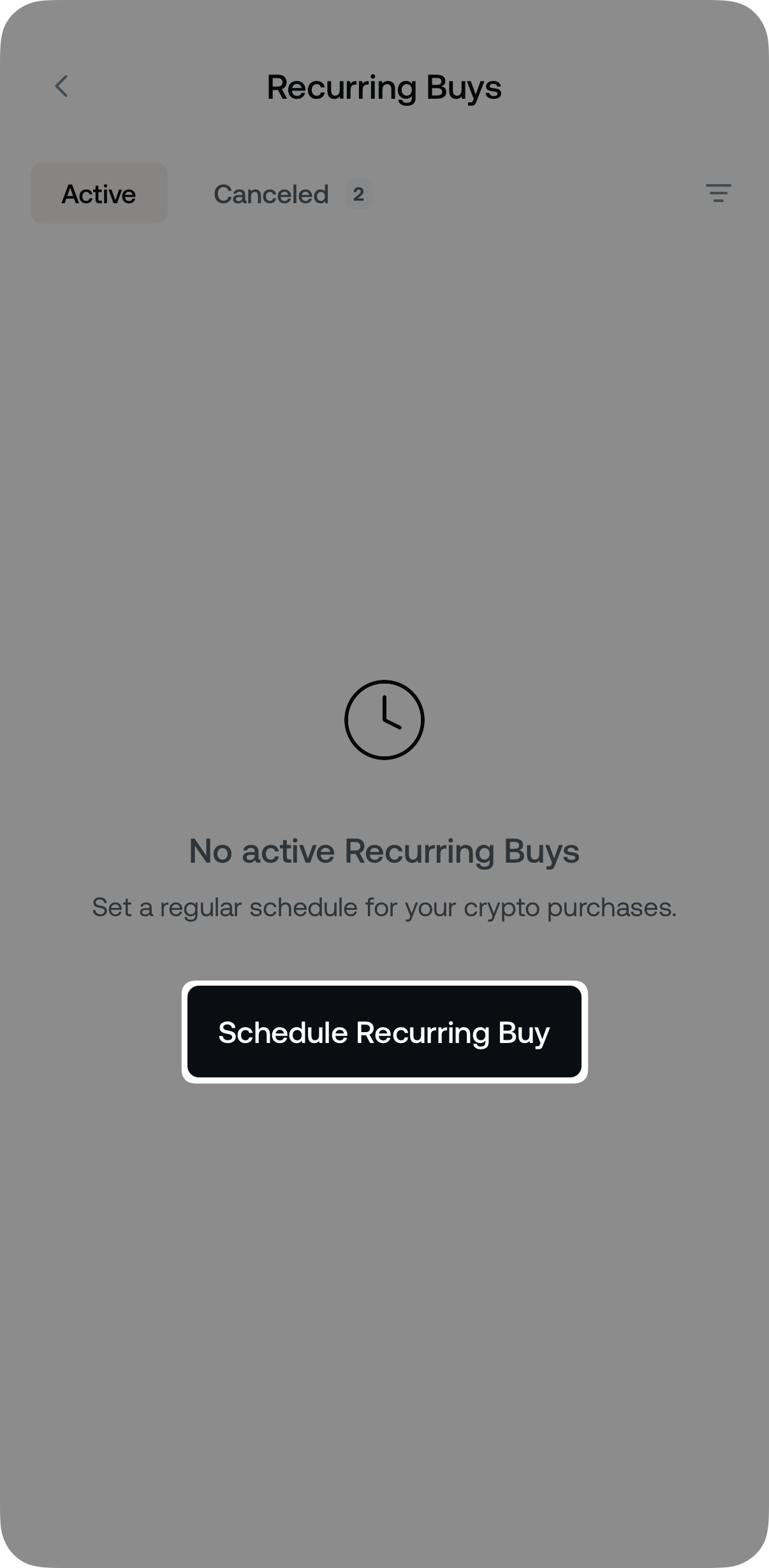 How do I set up Recurring Buys • Nexo