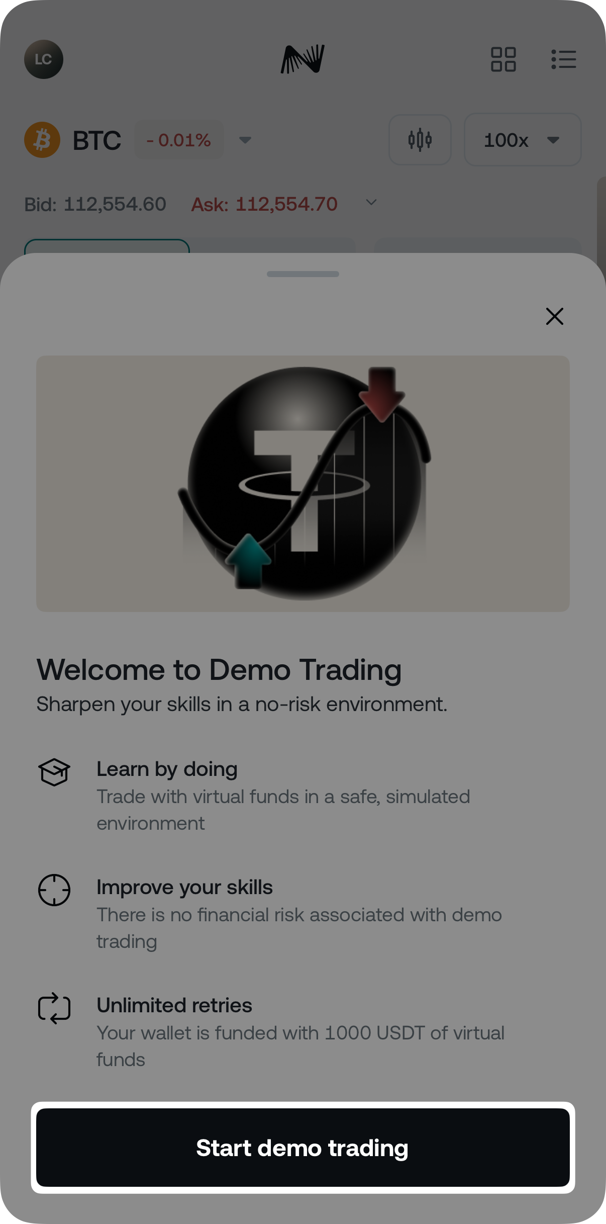 What is Futures Demo Trading • Nexo
