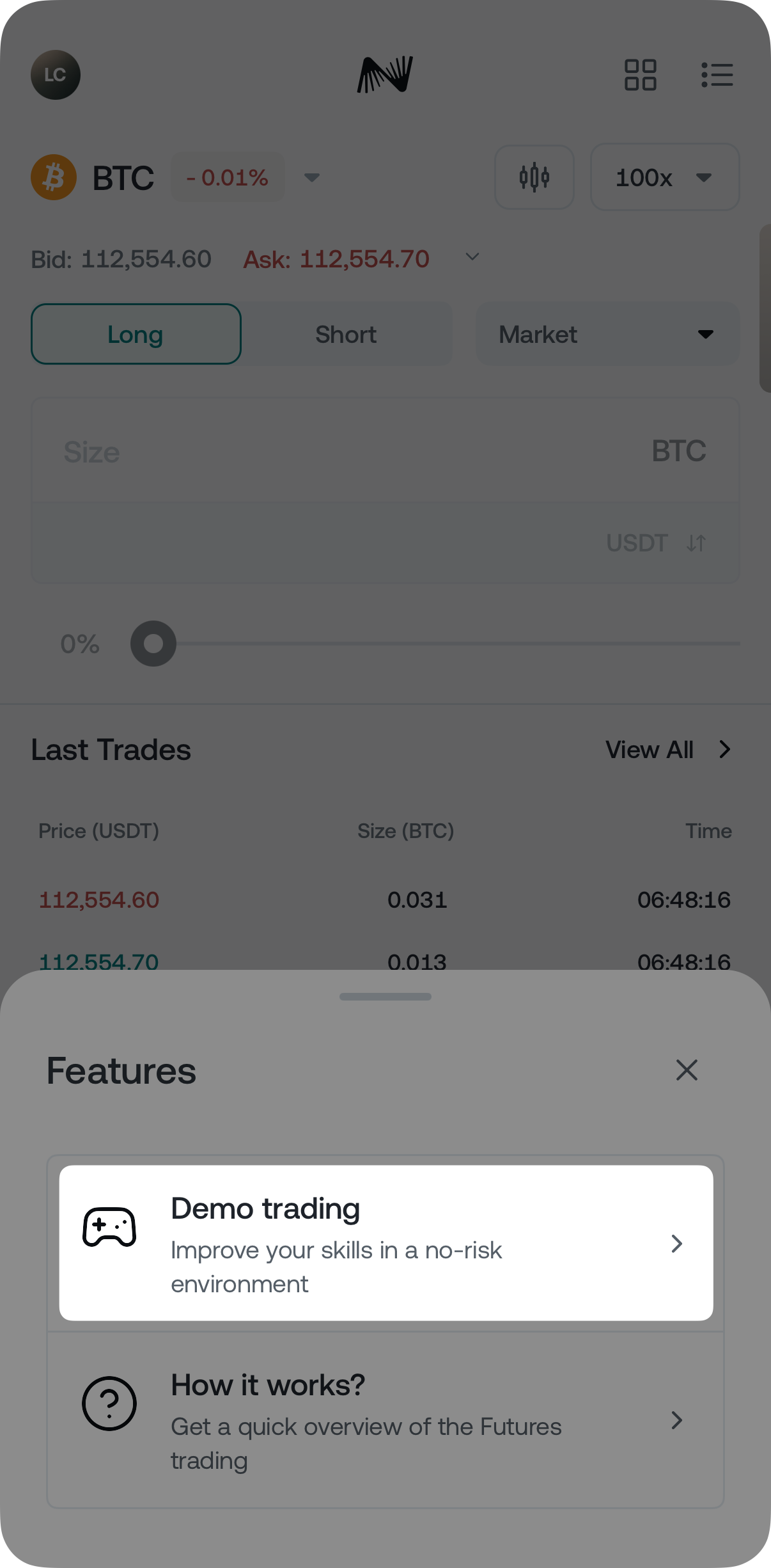 What is Futures Demo Trading • Nexo