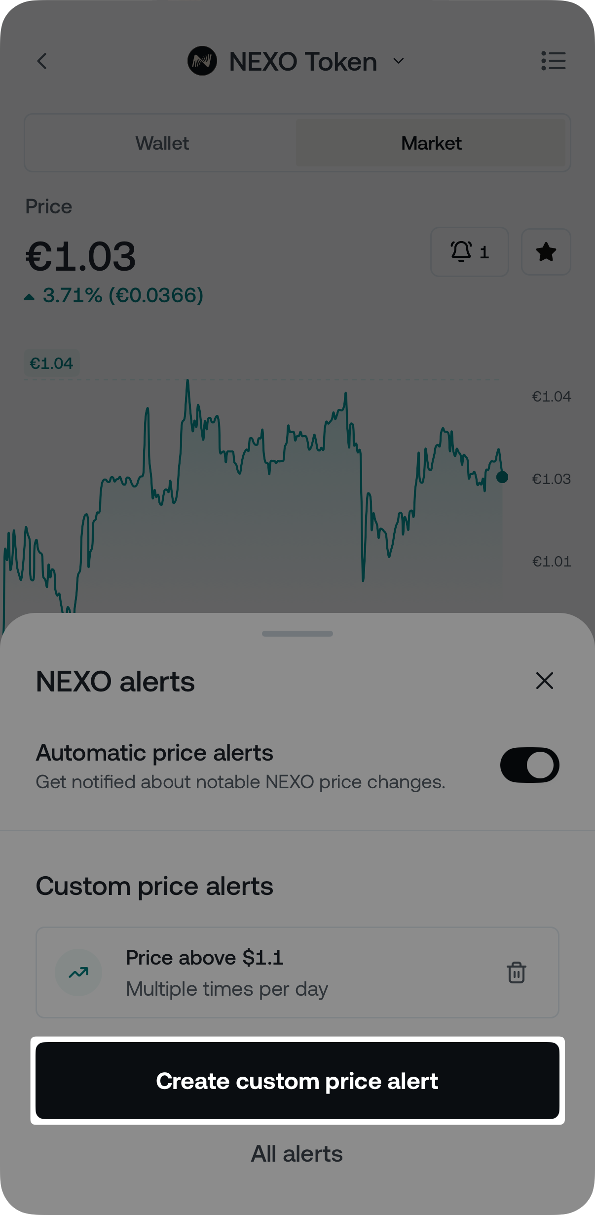 How do I manage my notifications • Nexo