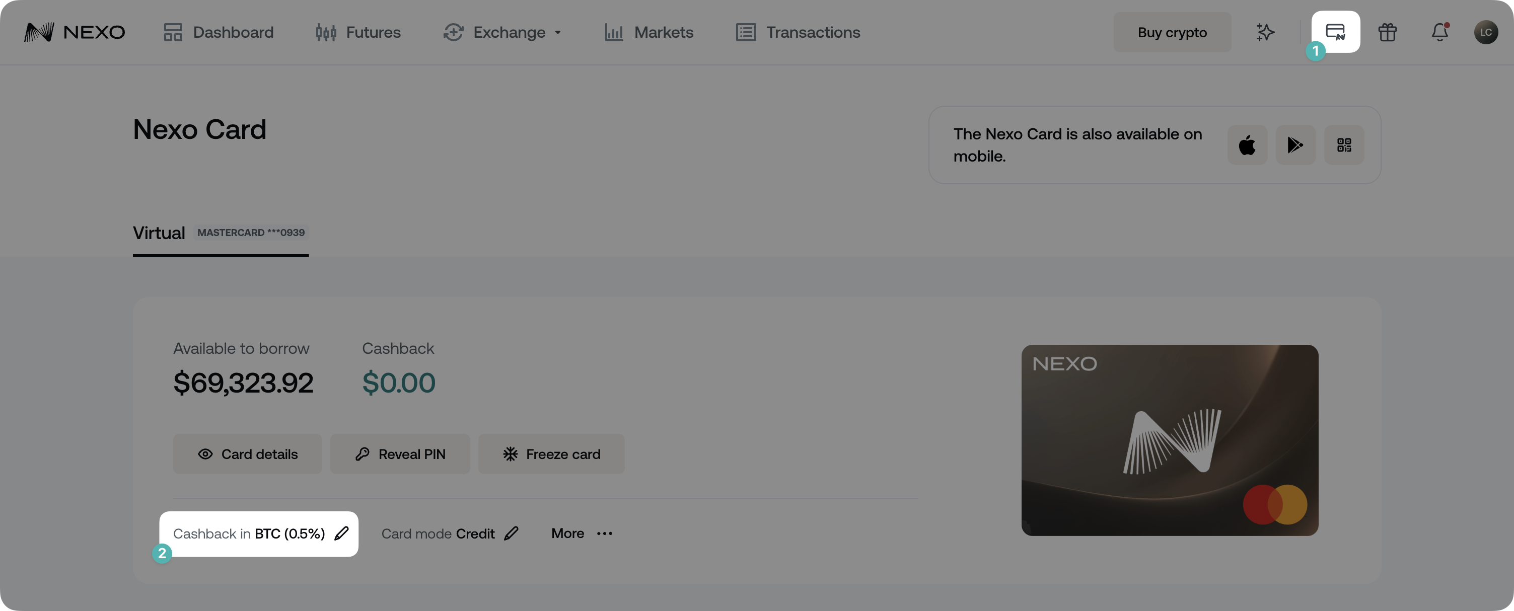 What crypto rewards will I get with my Nexo Card • Nexo