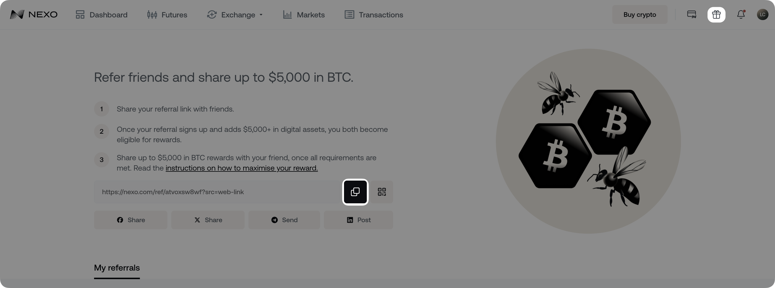 Nexo Referral Program - Explained • Nexo
