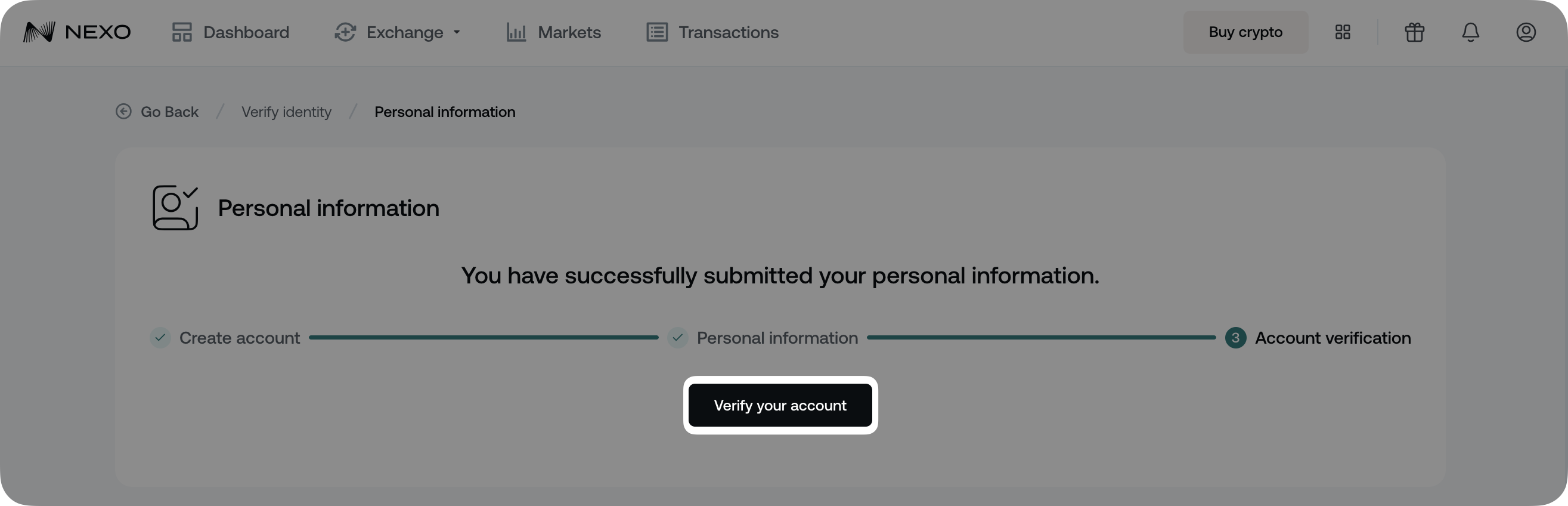 How to set up a Nexo account • Nexo