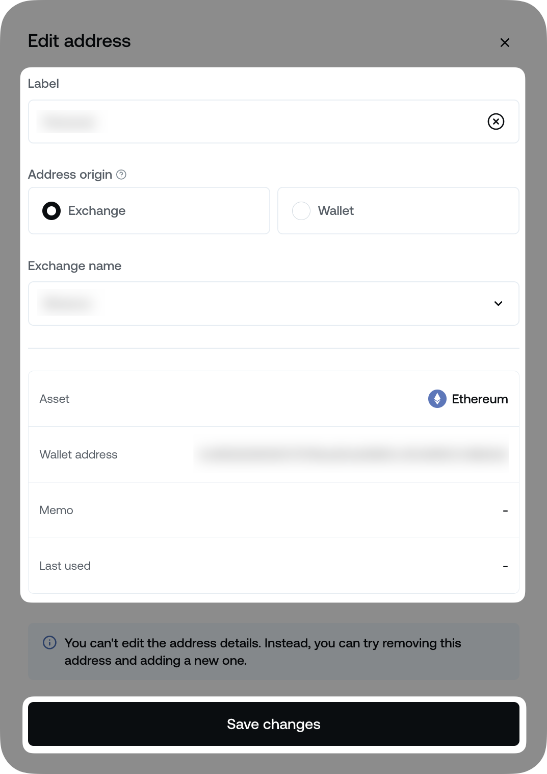 Address book and Whitelisting еxplained • Nexo