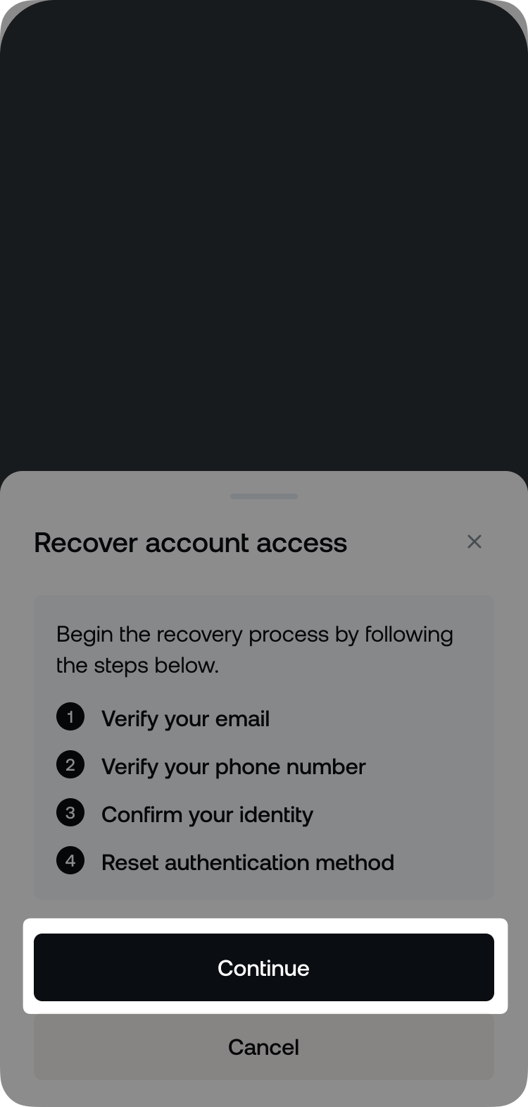 How to recover your Nexo account • Nexo