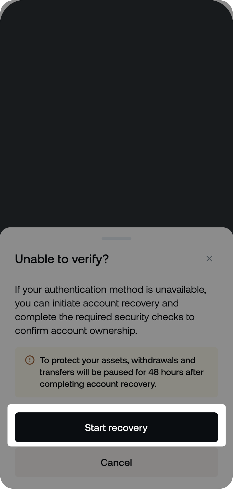 How to recover your Nexo account • Nexo
