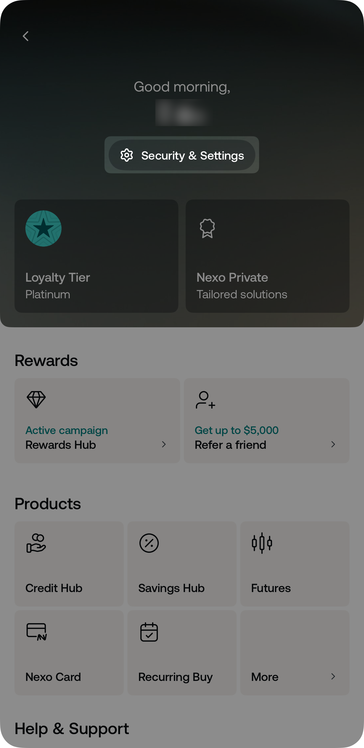 How do I close my account • Nexo