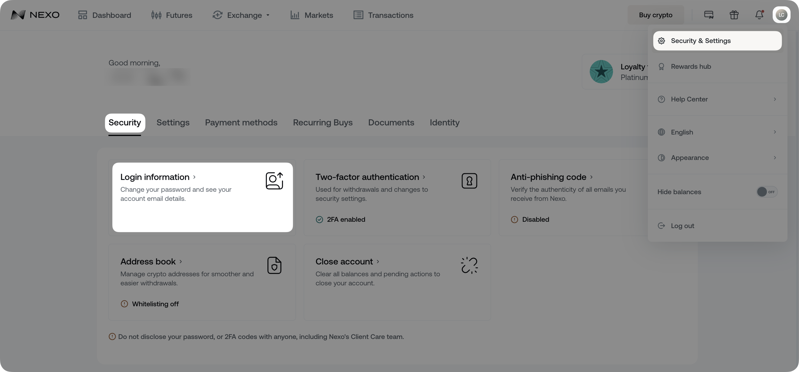 How to change the phone number linked to my Nexo account • Nexo