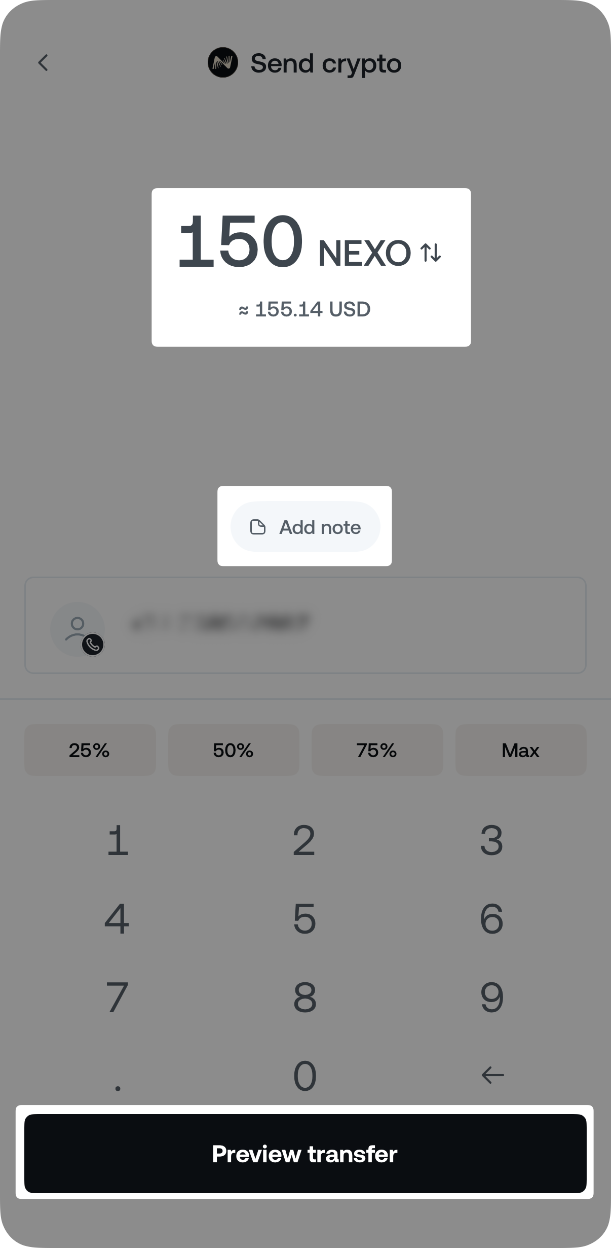 Send crypto to your friends on Nexo instantly and free of charge • Nexo