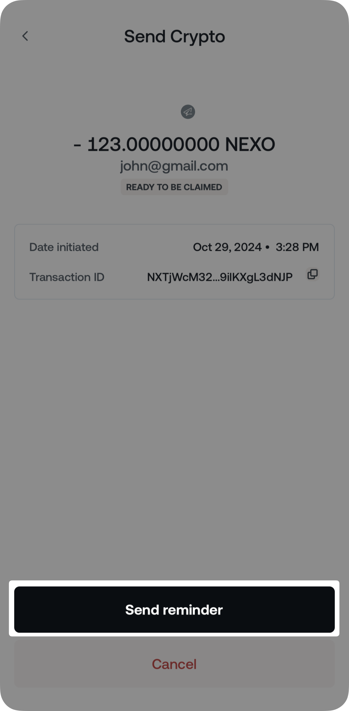 Send crypto to your friends on Nexo instantly and free of charge • Nexo