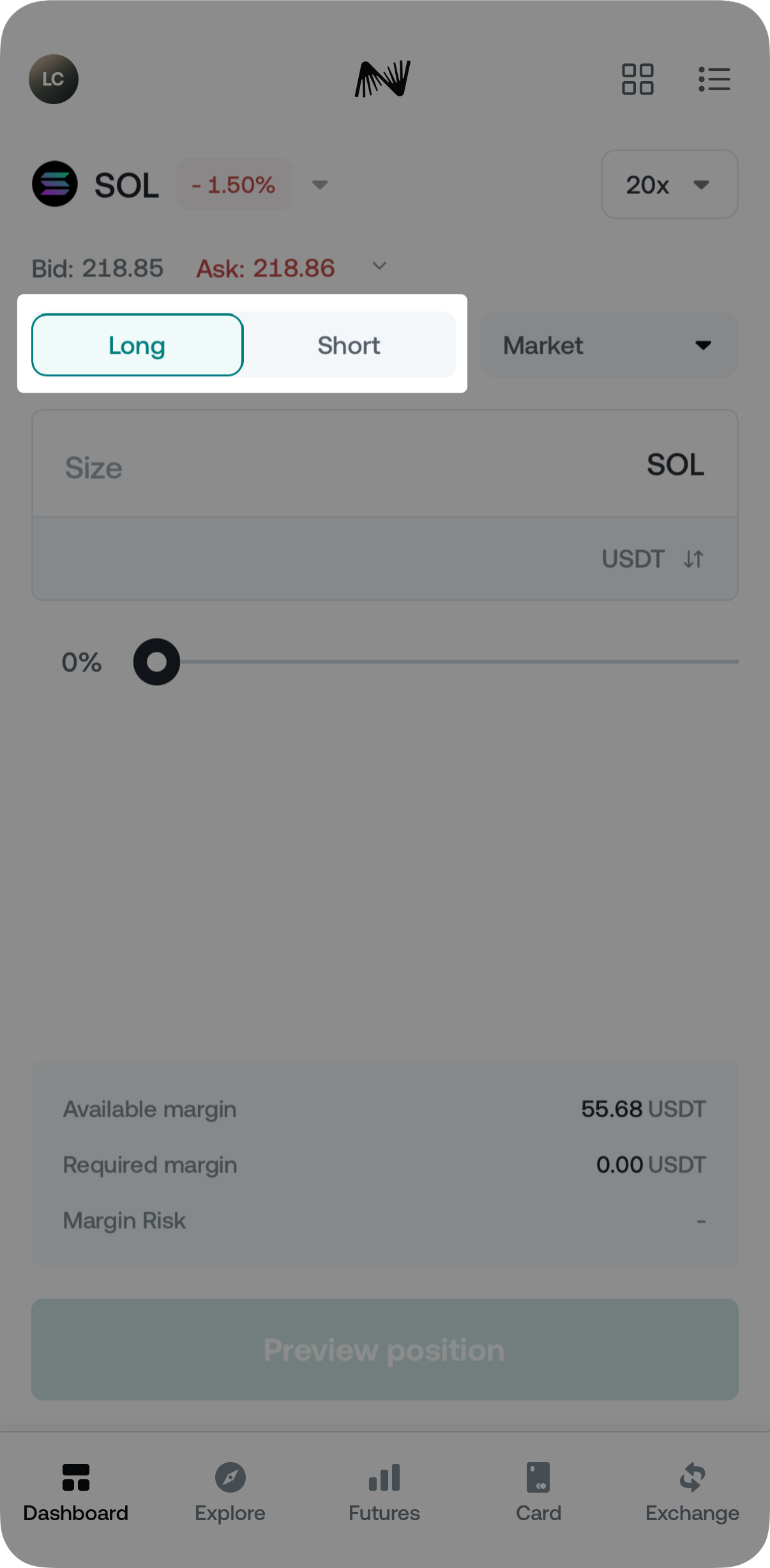 Crypto Futures Trading • Nexo