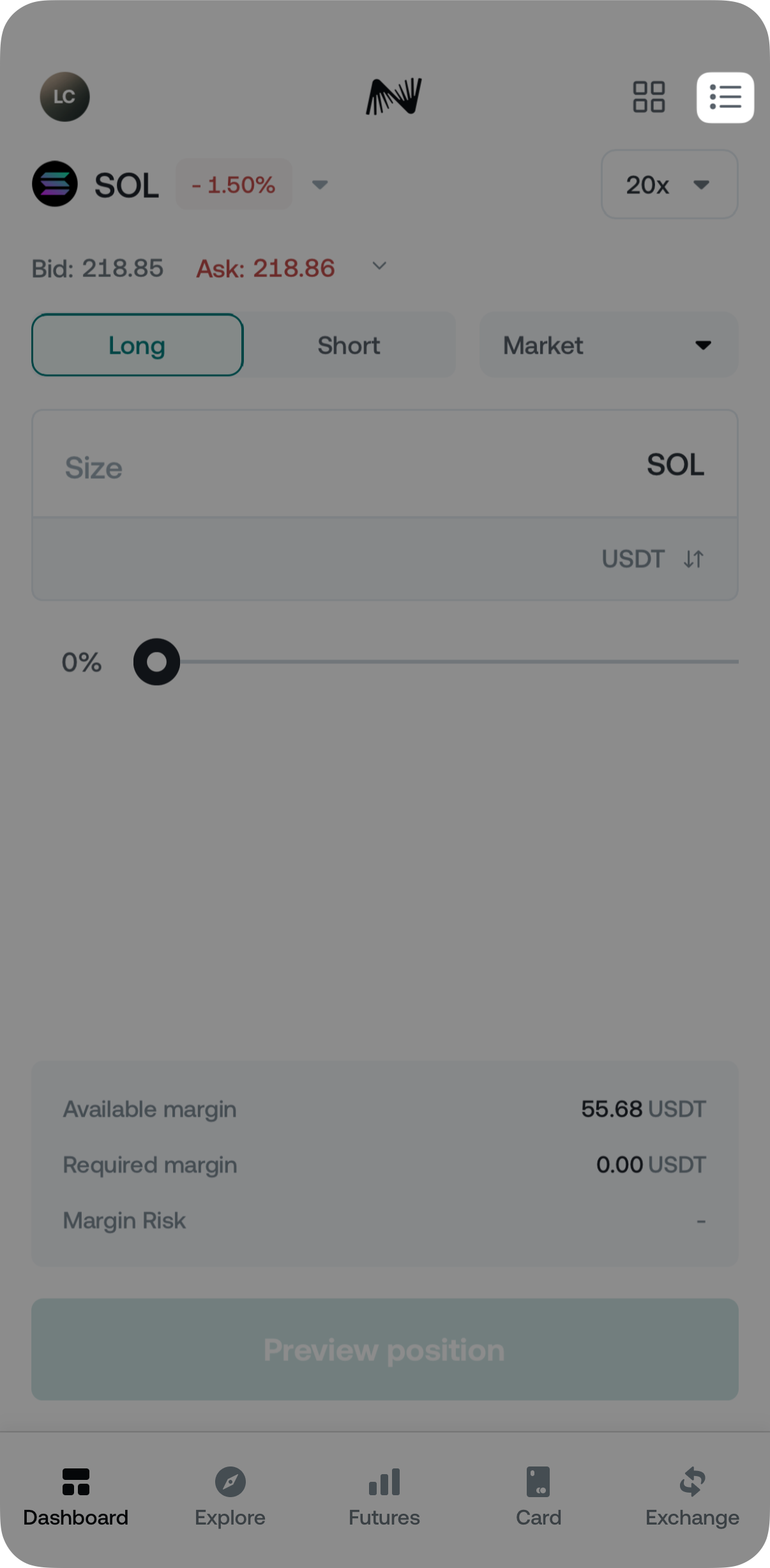 Crypto Futures Trading • Nexo