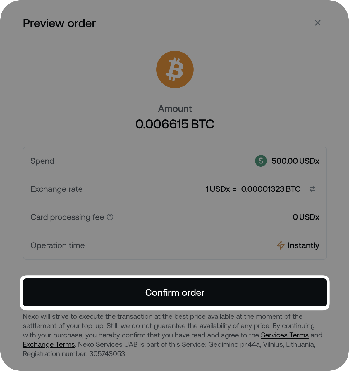 How to buy cryptocurrency and FIATx assets with your debit/credit card •  Nexo