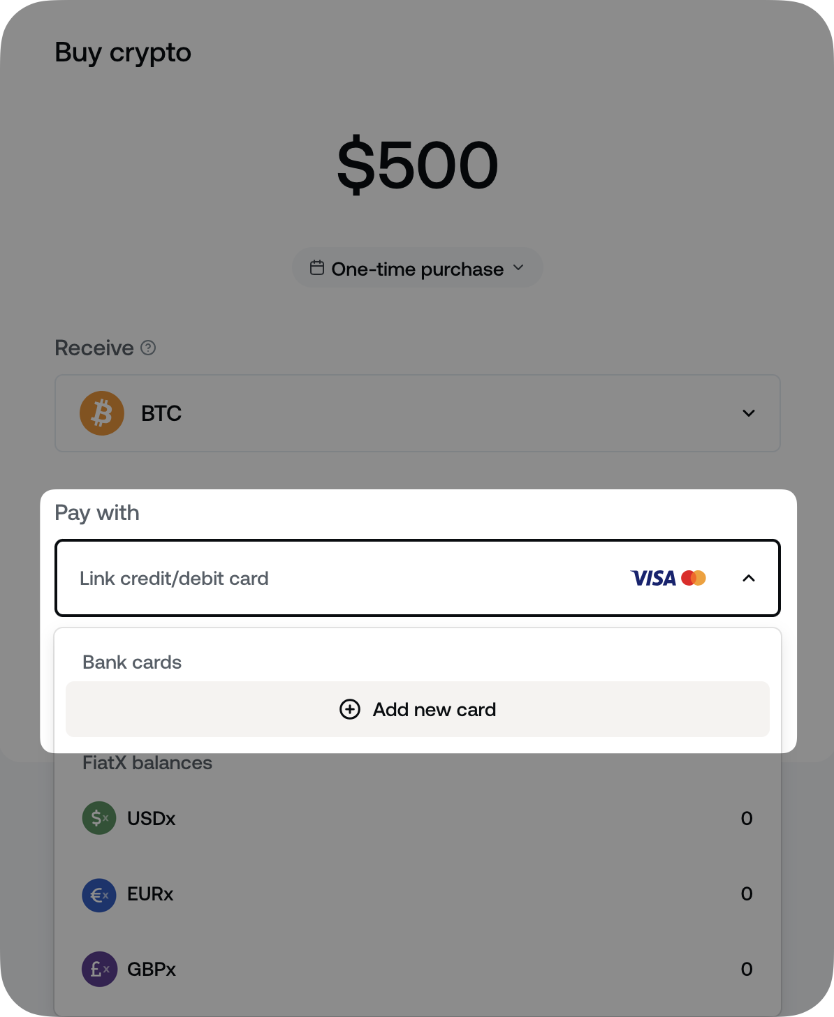How to buy cryptocurrency and FIATx assets with your debit/credit card •  Nexo